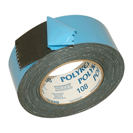 POLYKEN 108FR flame retardant aerospace carpet tape.